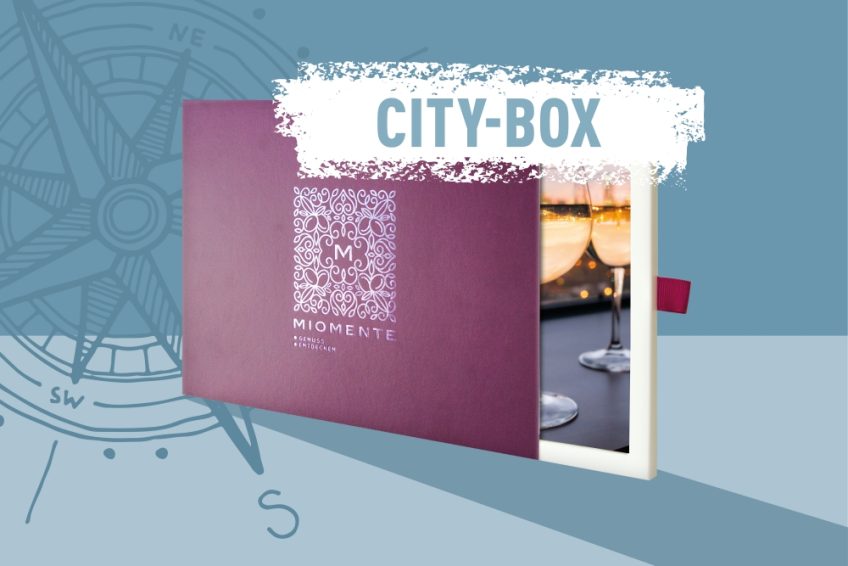 Kulinarische Stadtführung-Gutschein  Miomente CITY-Box