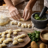 Pesto & Gnocchi selber machen