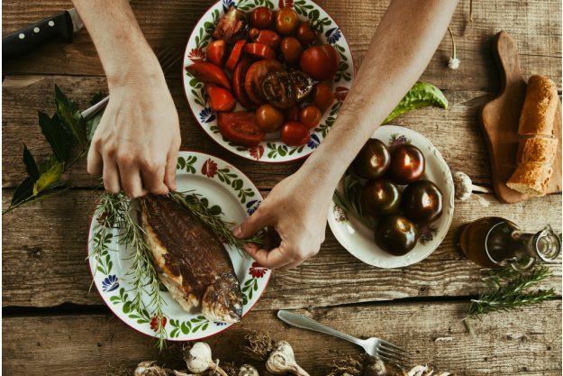 Fisch-Kochkurs Stuttgart – Fisch anrichten