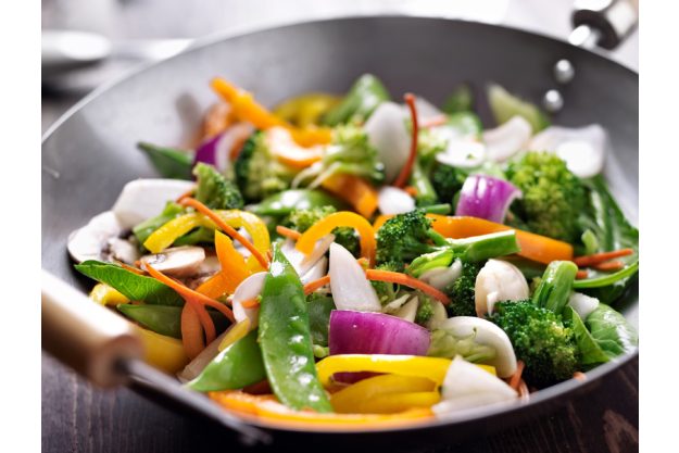 Thai-Kochkurs Stuttgart - Wok Gemüse