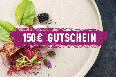 Erlebnis-Geschenk-Gutschein 150 € Geschenkgutschein