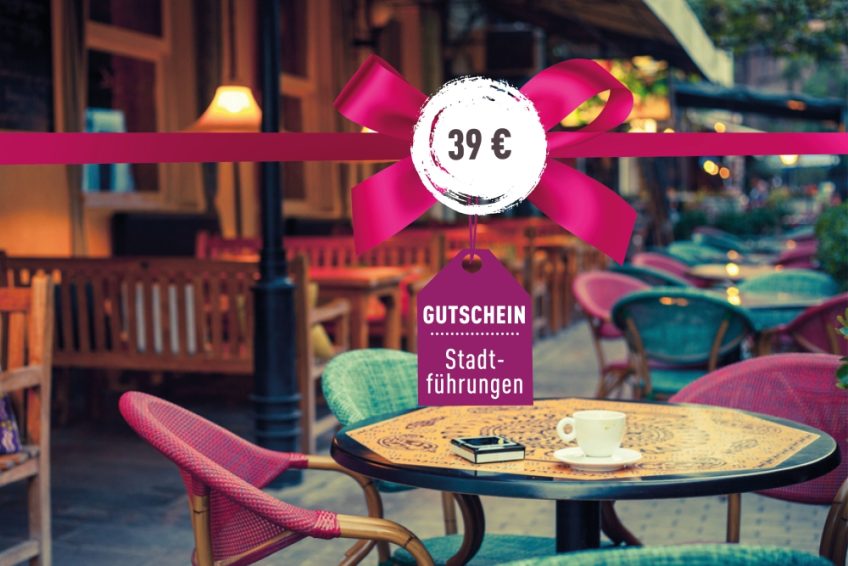 Gutschein für eine kulinarische Stadtführung Gutschein kulinarische Stadtführung 39€