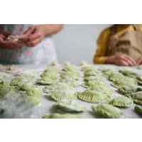 Frische Pasta selber machen - Spinatravioli