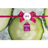 Geschenkgutschein Gin-Tasting – Gin Tonic mit Zitrone und Rosmarin