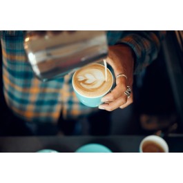 Kaffee mit Herz