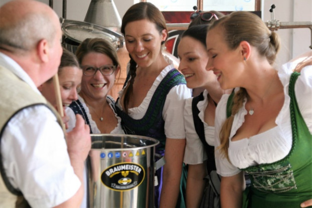 Braukurs München - Weißbier im Biergarten