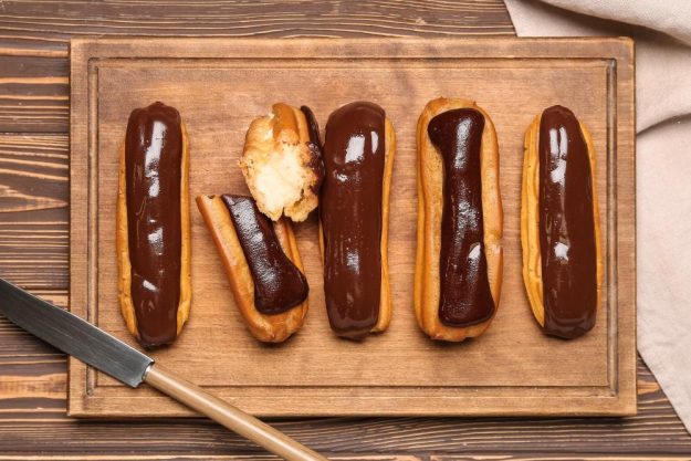Backkurs München – Eclairs mit Schokolade