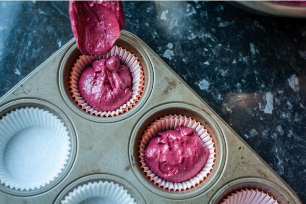 Backkurs München – Red Velvet Cupakes Teig