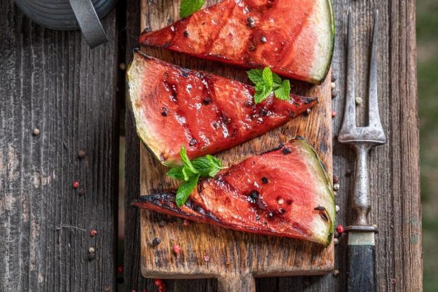 Grillkurs München – gegrillte Wassermelone