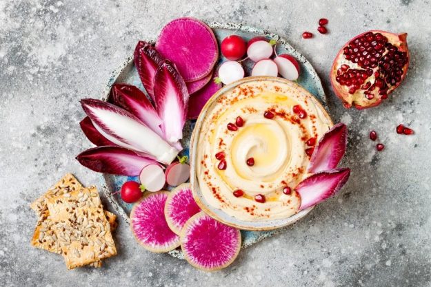 israelischer-Kochkurs-Mezze das beste Humus Rezept