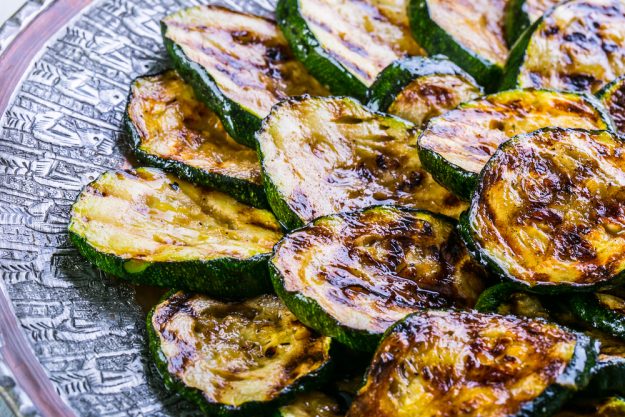 Italienischer Kochkurs München - gegrillte Zucchini