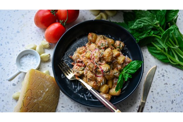 Italienischer-Kochkurs-Muenchen Gnocchi in der Pfanne