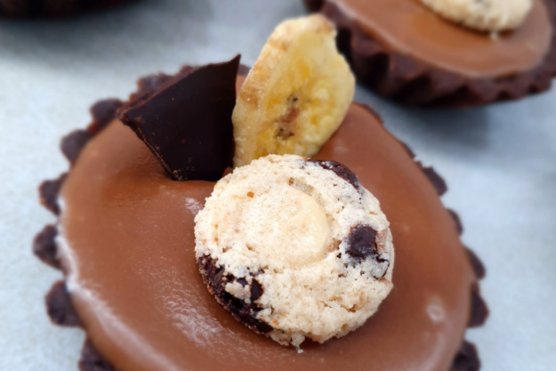 Patisserie-Backkurs München – Tartelette Schoko Banane