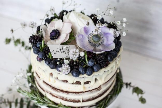 Tortenkurs München – Blaubeer Torte