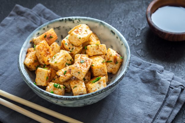 Veganer Kochkurs Heidelberg – gebratener Tofu