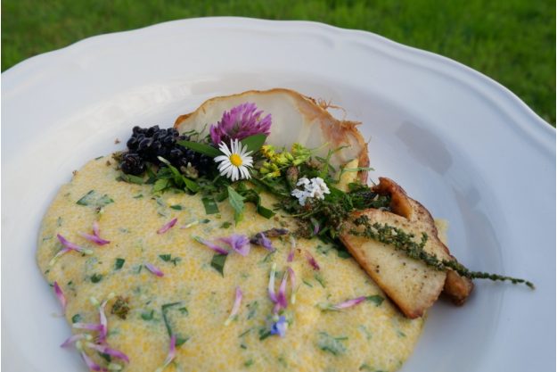 Wildkräuter-Kochkurs München – Kräuter Pfannkuchen