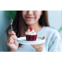 Backkurs München – Red Velvet Cupcake essen