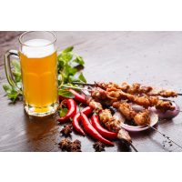 Bierkochkurs in Muenchen – Bier mit Fleischspießen und Chillischoten