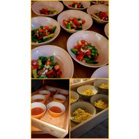 Hausgemachtes Catering