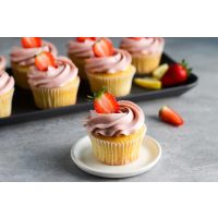 Cupcake-Backkurs München – Erdbeer-Cupcakes