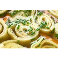 Krimidinner München: Pfannkuchensuppe