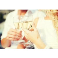 Weinverkostung mit Pizza in München – Weißwein