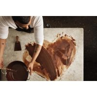 Pralinenkurs München – geschmolzene Schokolade