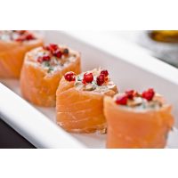 Sterne-Kochkurs in München - Lachs-Vorspeise