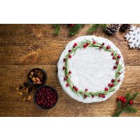 Tortenkurs Augsburg – schlichte Adventsdeko