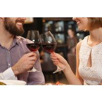 Wein-Tasting München – Gespräch beim Rotwein