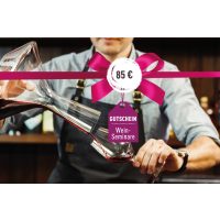 Geschenkgutschein Weinprobe – Einschenken