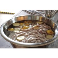 Wurst-Kurs bei Herrmannsdorfer München (Glonn) – Wurstdarm und Zitrone