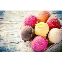 Eiskurs in München - Eiskugeln