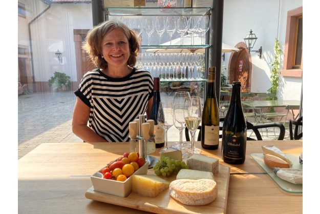 Käse und Wein Verkostung online Susanne Lang