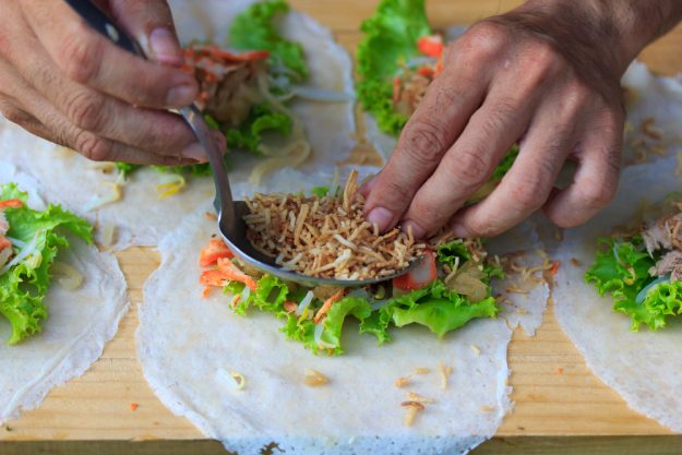 Thai-Kochkurs Mannheim – Sommerrollen