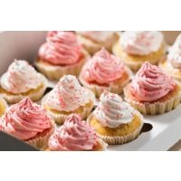 JGA mit Cupcake-Kurs - rosa Cupcakes