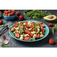 Veganer Kochkurs Berlin – Erdbeersalat