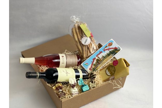 Virtuelle Reise best of Italy virtuelles Event prall gefüllte Genussbox