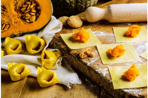 Geschenkidee für Lokalhelden – Tortellini mit Kürbis