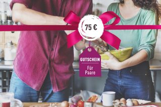 Gutschein für Paare Gutschein für Paare 75€