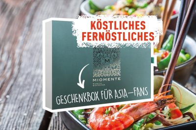 Geschenkidee Asienfan Köstliches Fernöstliches