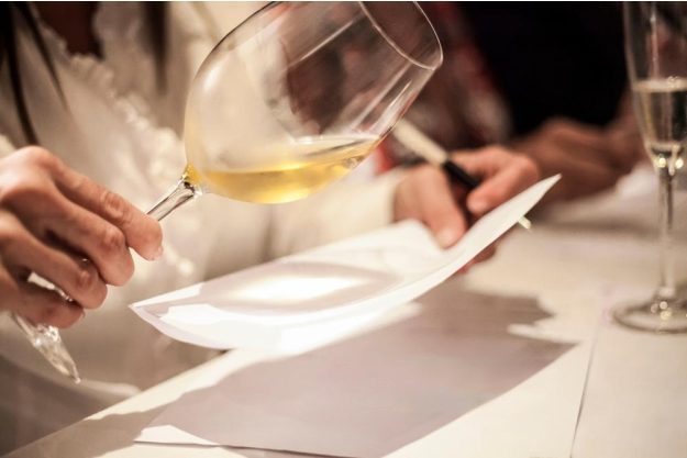 Weinseminar Stuttgart – Weinfarbe prüfen