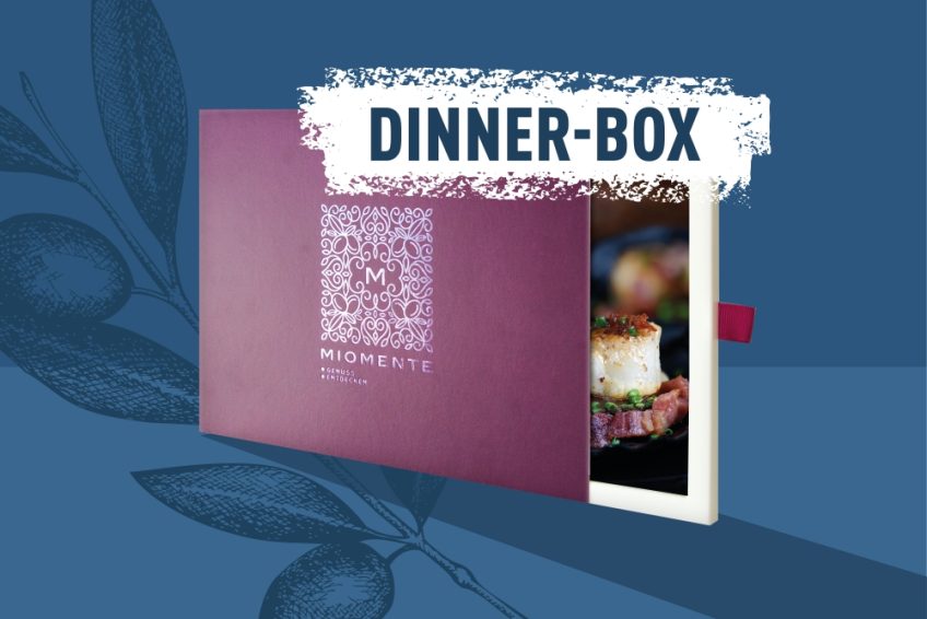 Erlebnisdinner-Gutschein  Miomente DINNER-Box