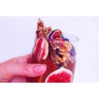 Schokolade macht glücklich – Dessert mit Schokolade und Feigen