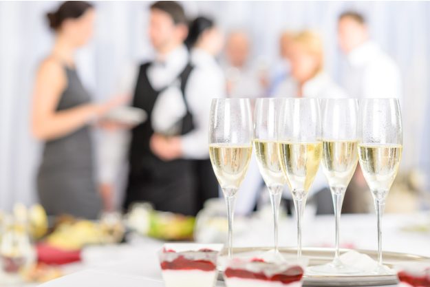 Firmenfeier Hannover - Sektempfang