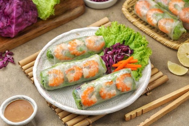 Streetfood-Kochkurs Hannover – Sommerrollen mit Garnelen