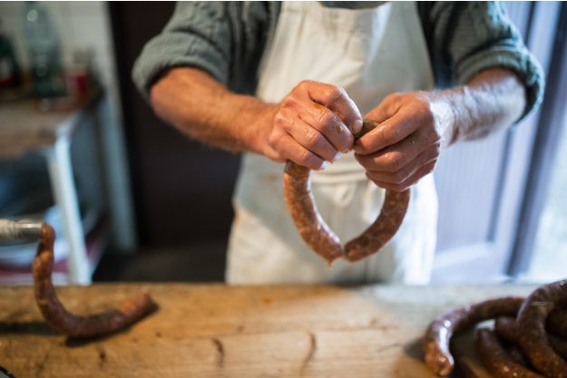 Wurstkurs bonn –Wurst einfüllen