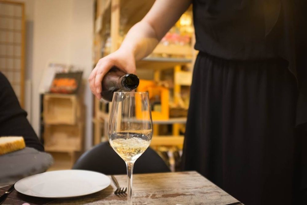 Wunderschöner Weinabend