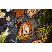 Asia-Kochkurs Hamburg – Tofu mit Sojasoße und Gemüse