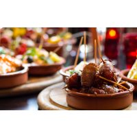 Tapas-Kochkurs Hamburg Altona – Datteln im Speckmantel